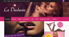 Desktop Screenshot of laduchesse.nl