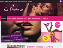 Tablet Screenshot of laduchesse.nl